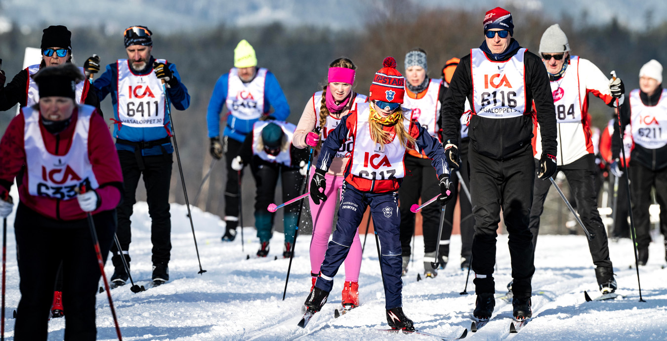 Vasaloppet Öppet Spår måndag 45